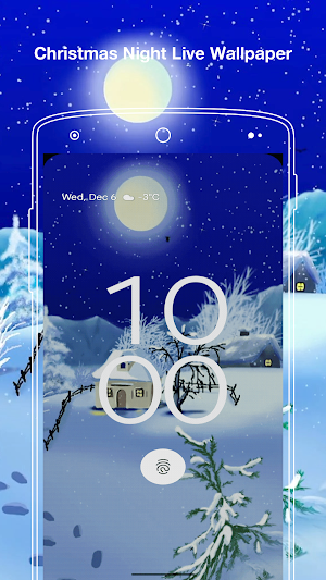 Christmas Night Live Wallpaper Screenshot 3