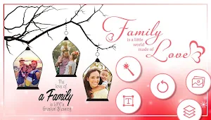 Family Photo Frames Editor Screenshot 0