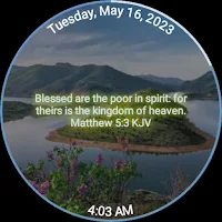 Blessed Bible Watch Face
