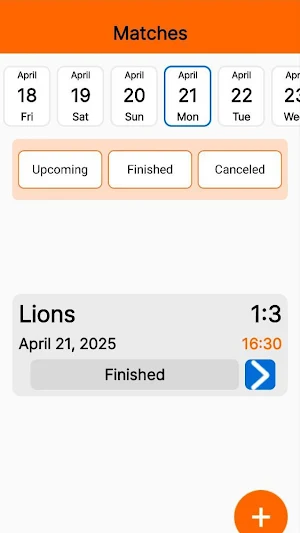 The Football Journey Logbook Screenshot 1