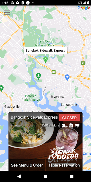 Bangkok Sidewalk Express Screenshot 1