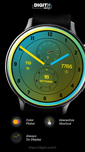 Crazy Elegance Watch Face Screenshot 1