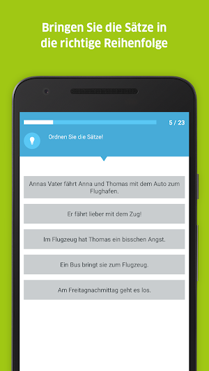 Deutschtrainer A1 Screenshot 3