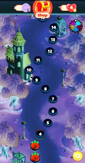 Dark Bubble Shooter Screenshot 1