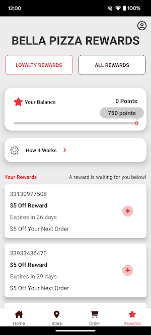 Bella Pizza Screenshot 2