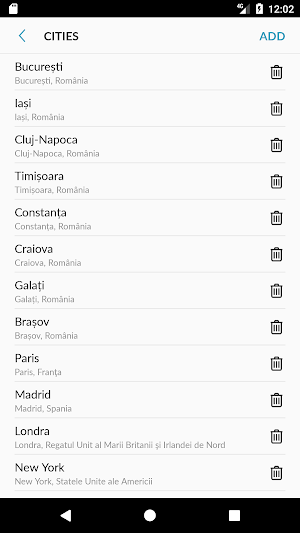 Romania Weather Screenshot 3