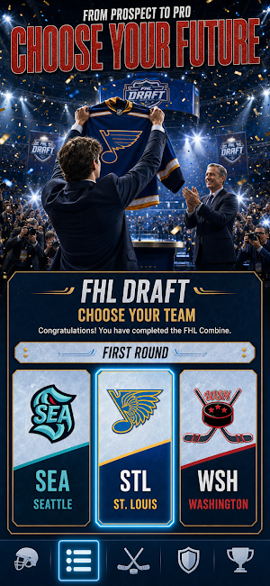 Hockey Rising Star: Career Sim Screenshot 3