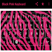 Black & Pink Keyboard Theme