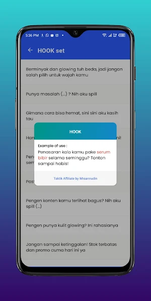 Taktik Affiliate Screenshot 3