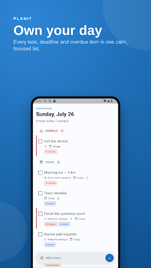 PlanIt Screenshot 3