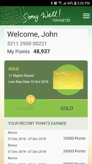 Stay Well Rewards Screenshot 1