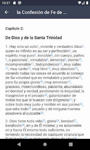 La Confesión de Fe de Westminster Screenshot 2