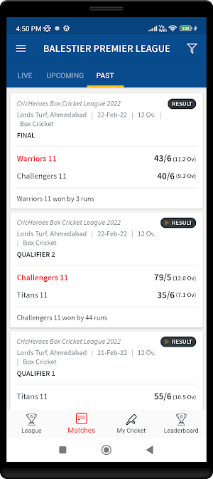 BALESTIER PREMIER LEAGUE Screenshot 3