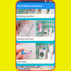 How to make doll furniture DIY Screenshot 3