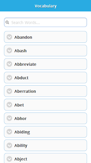Vocabulary Screenshot 0
