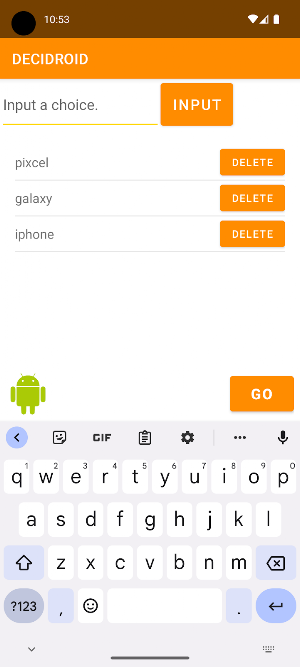 Decidroid: Your Best Buddy Screenshot 1