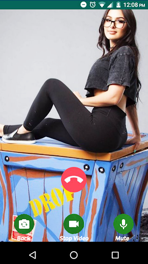 SSSniperWolf Fake Chat & Video Call Screenshot 2