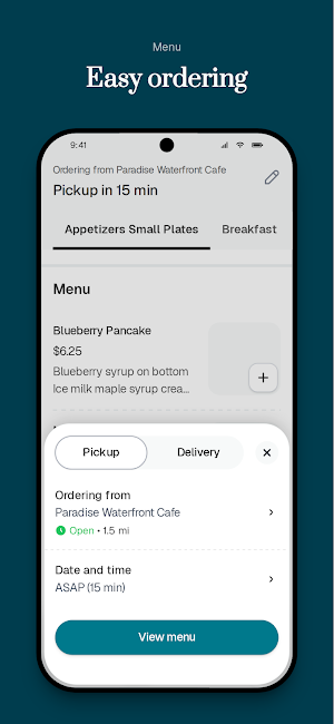 Paradise Water Front Cafe Screenshot 2