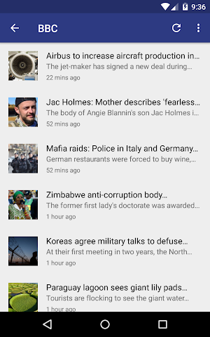 World Online News - International RSS Feeds Screenshot 2