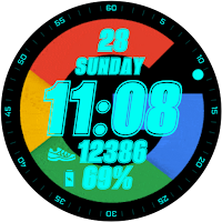 LETTER G WATCHFACE