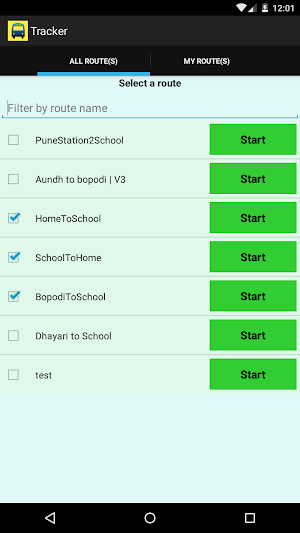 Tracker screenshot 2