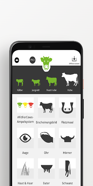 FitForCows Screenshot 2
