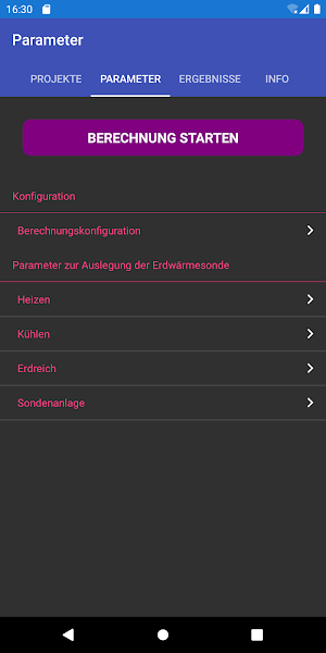 GEO-HANDlight Screenshot 1