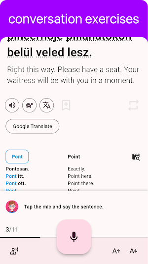 Hungarian - Listening Speaking Screenshot 3