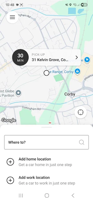 Corby Cabs Screenshot 1