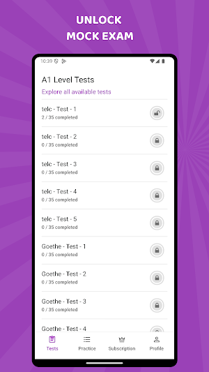 German Exam Prep - Goethe telc Screenshot 2