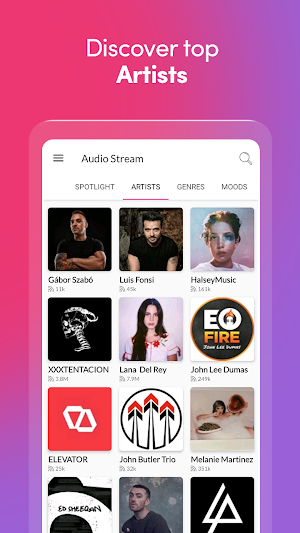 Musi Stream - Free Music Streaming: Music Player Screenshot 2