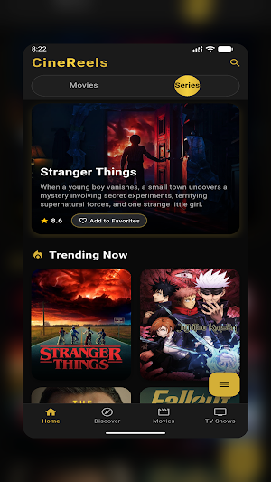 CineReels - Movies, Series, Tv Screenshot 1