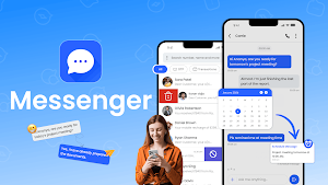 SMS Messenger & Launcher Screenshot 0