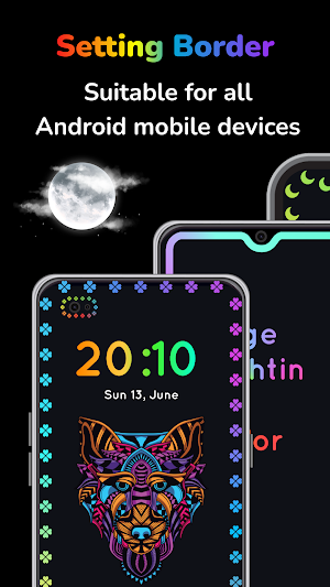 Live Wallpaper - Edge Lighting Screenshot 2