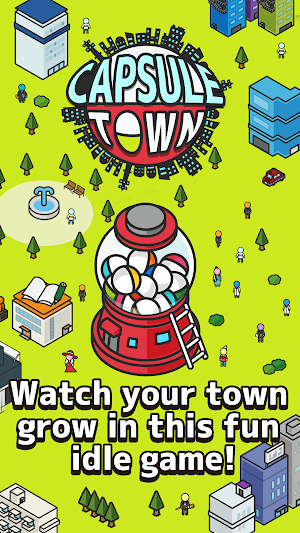 Capsule Town: Town Builder Screenshot 0