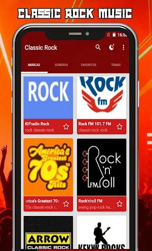 Classic Rock Music Screenshot 1