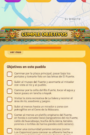 Aztlán Map: Pueblos Mágicos Screenshot 2
