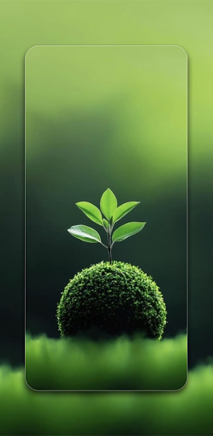 Green Nature Wallpaper Screenshot 0