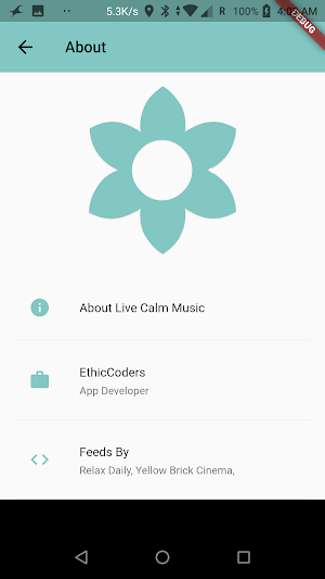 Live Calm Music Screenshot 3