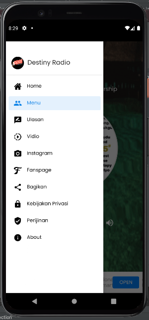 Destiny Radio screenshot 2
