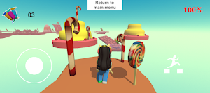 Obby Candy Parkour Screenshot 2