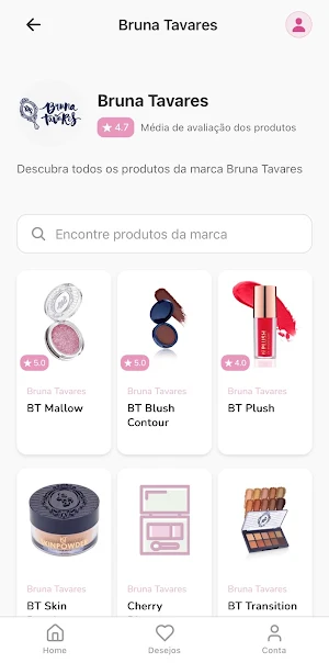 Belê – Avaliações de Beleza Screenshot 2