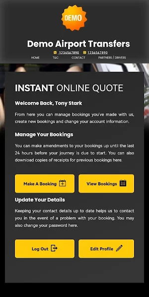 Demo Customer Screenshot 2