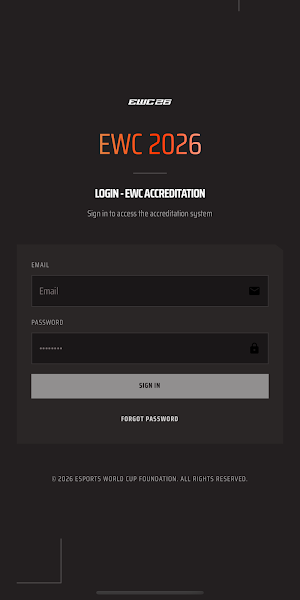 EWC Accreditation Screenshot 0