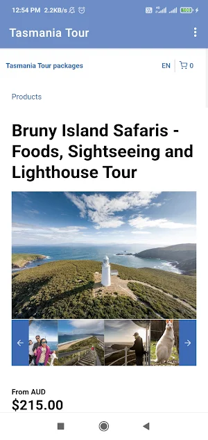 Tasmania Tour packages Screenshot 2