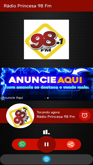 Rádio Princesa 98 Fm Screenshot 1