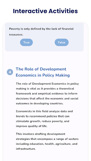 Developmental Economics Screenshot 1