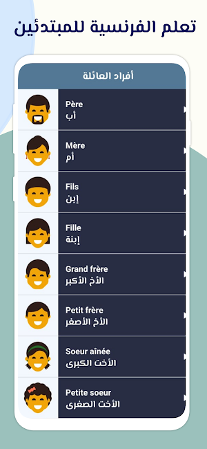 تعلم اللغة الفرنسية بدون نت Screenshot 1