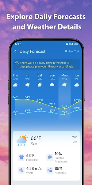Great Weather Alarm - Radar Screenshot 2