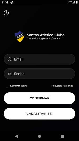 Santos Atletico Clube Screenshot 0